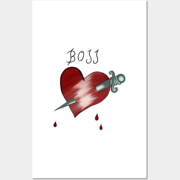 Frank n Furter is Boss Wall Art by BugHellerman